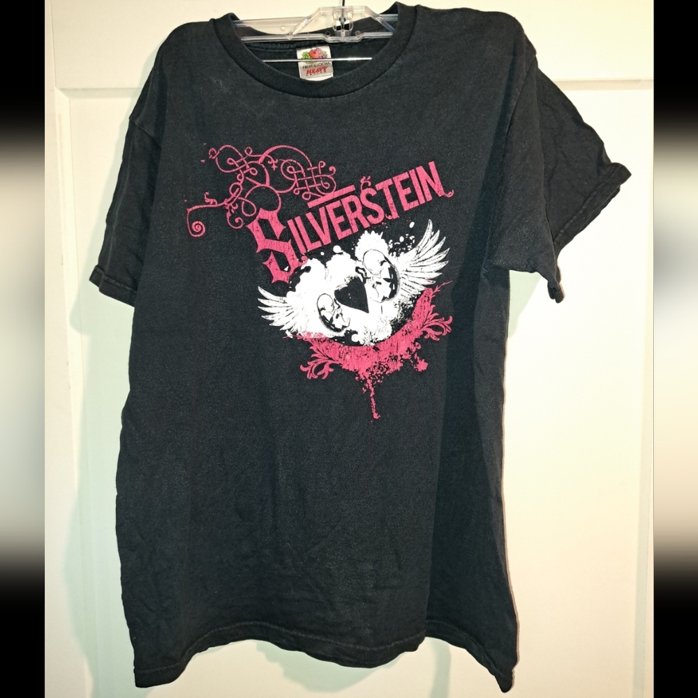 Vintage silverstein band tshirt